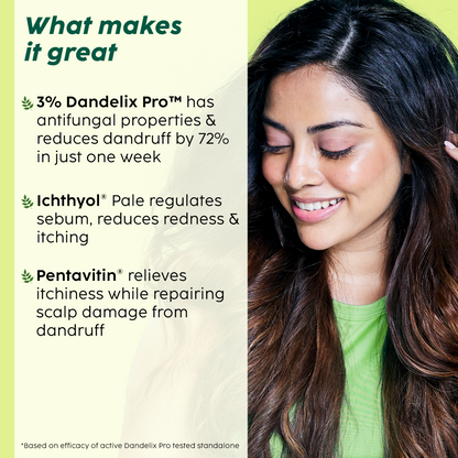 Neem Anti-Dandruff Advanced Hair Serum | Helps Reduce Dandruff, Scalp Itching & Irritation