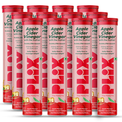 Apple Cider Vinegar Effervescent with 500mg ACV 12 Pack
