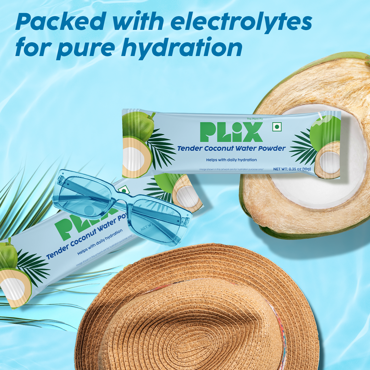 Tender Coconut Water Premix Powder for Energy & Hydration singa